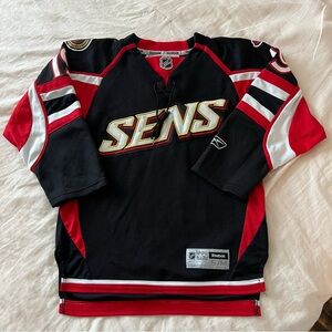 Reebok NHL Ottawa Senators SENS Spezza Hockey Jersey Youth Size S/M